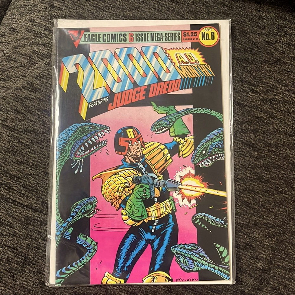 September 1985 - 2000 A.D. Monthly  - no. 6